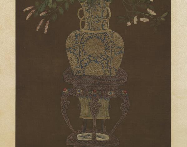 宋人華春富貴圖　軸