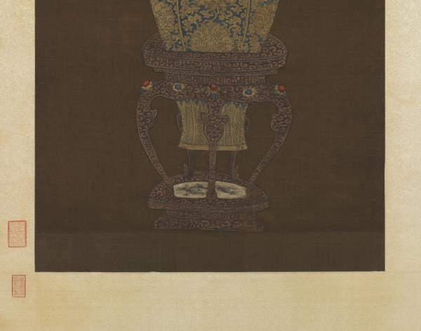 宋人華春富貴圖　軸