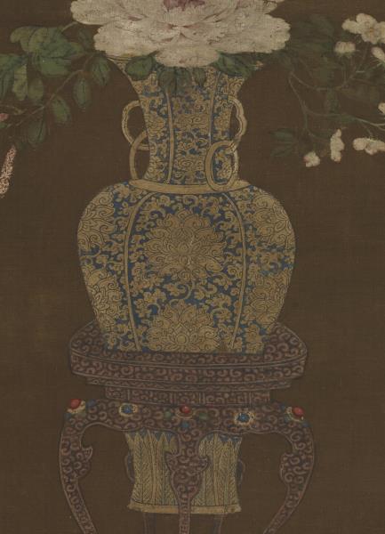 宋人華春富貴圖　軸