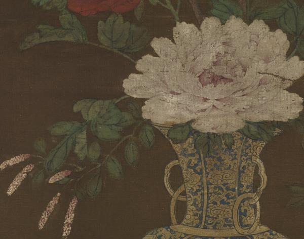 宋人華春富貴圖　軸