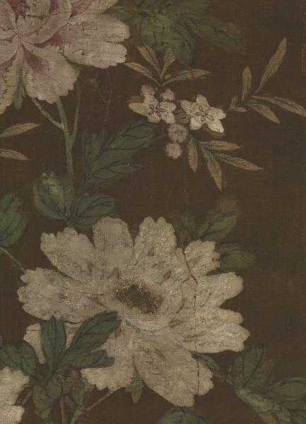 宋人華春富貴圖　軸