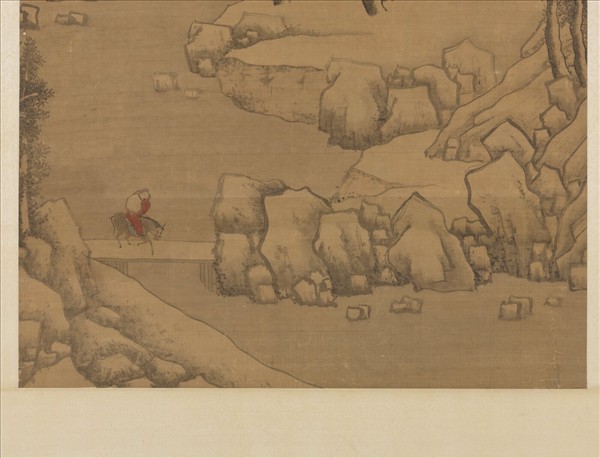 明文徵明雪歸圖　軸