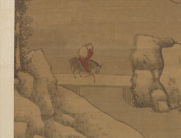 明文徵明雪歸圖　軸