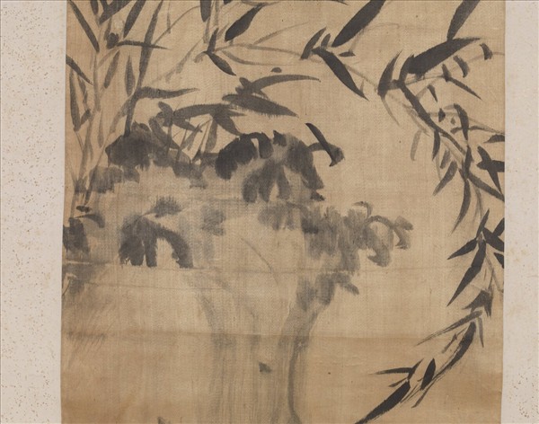 明楊文驄畫蘭竹　軸