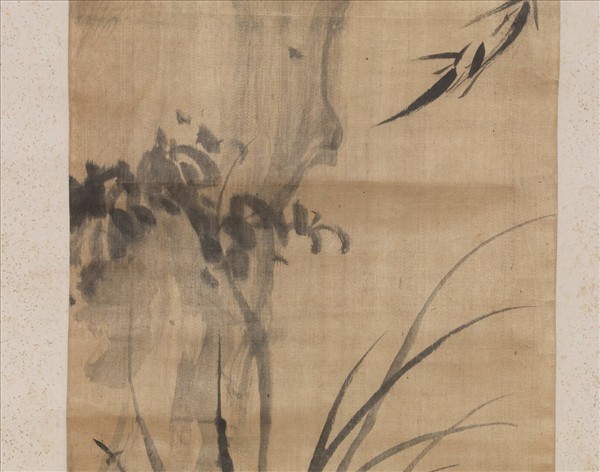 明楊文驄畫蘭竹　軸