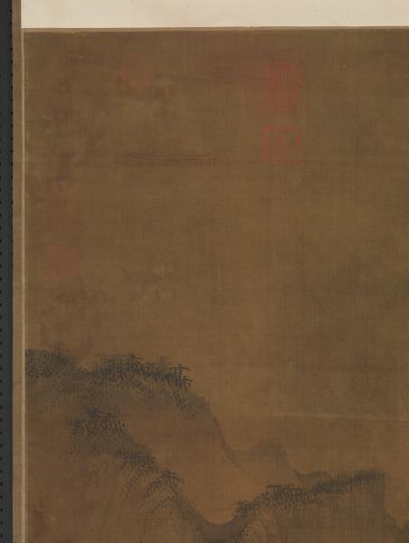 元李容瑾漢苑圖　軸