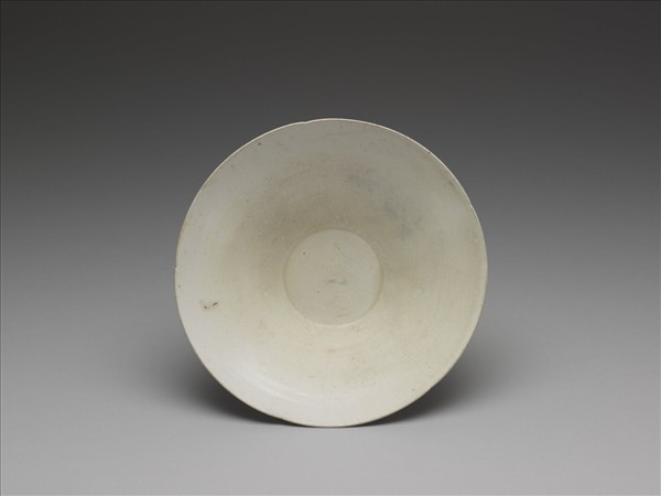 定窯 白瓷花口碗