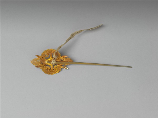 金纍絲如意雲簪