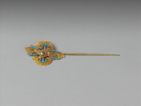 金纍絲如意雲簪