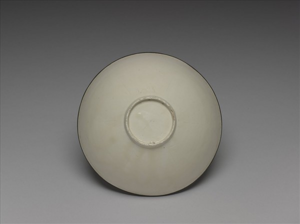 定窯 印花鴛鴦雙魚碗