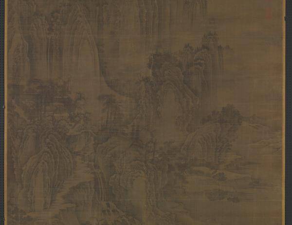 五代梁荊浩匡廬圖　軸