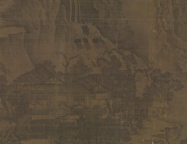 五代梁荊浩匡廬圖　軸