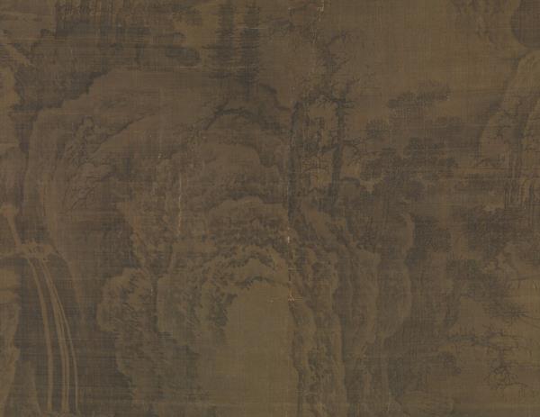 五代梁荊浩匡廬圖　軸