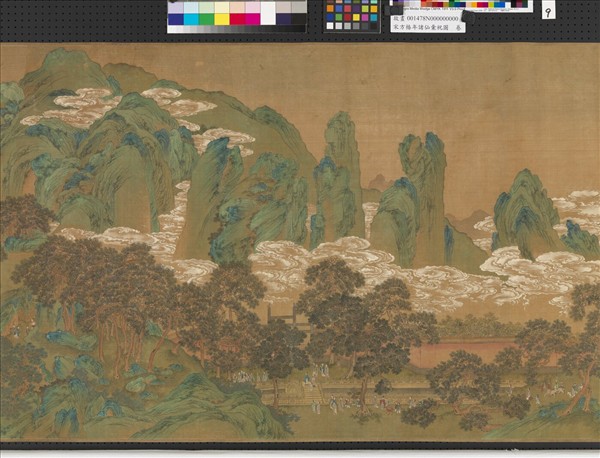 宋方椿年諸仙彙祝圖　卷