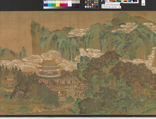 宋方椿年諸仙彙祝圖　卷