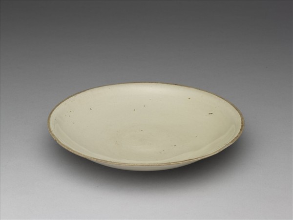 定窯 白瓷盤
