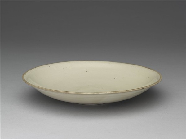 定窯 白瓷盤