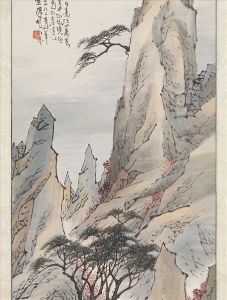 民國陳樹人桂林山水　軸