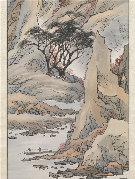 民國陳樹人桂林山水　軸