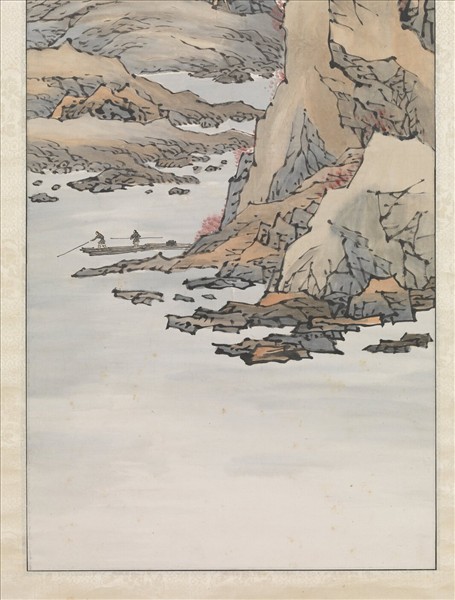 民國陳樹人桂林山水　軸