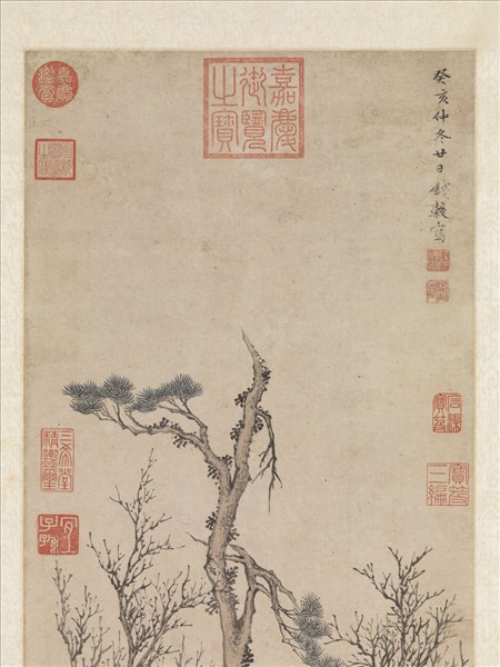 明錢穀午日鍾馗　軸