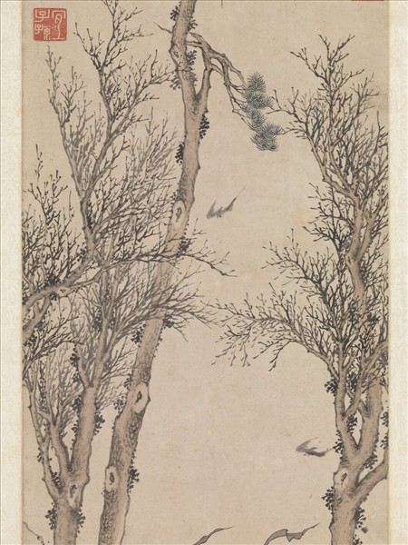 明錢穀午日鍾馗　軸