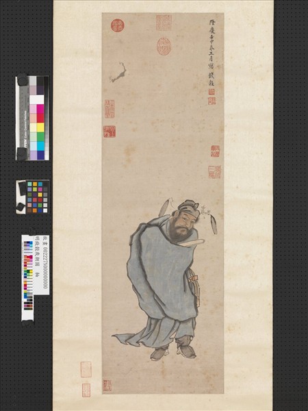 明錢穀歲朝圖　軸