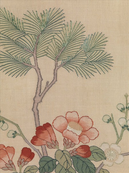 清御筆緙絲新韶如意　軸