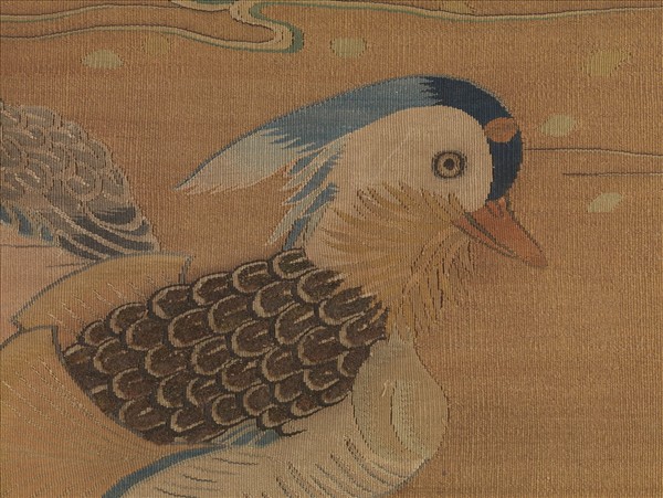 宋緙絲花鳥　軸