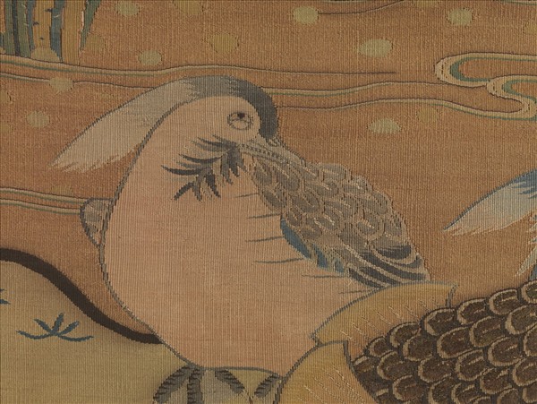 宋緙絲花鳥　軸