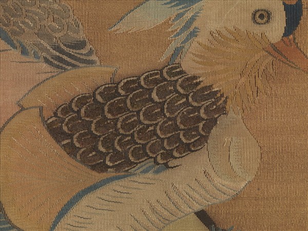 宋緙絲花鳥　軸