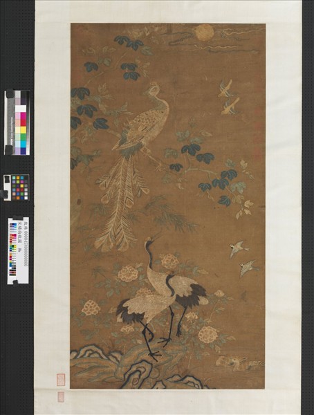 宋繡倫敘圖　軸