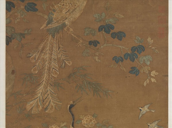 宋繡倫敘圖　軸