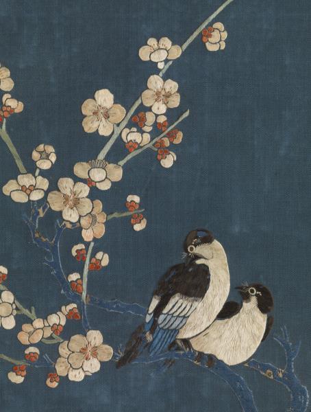 元繡先春四喜　軸