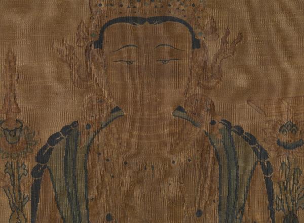 宋緙絲觀自在菩薩　軸