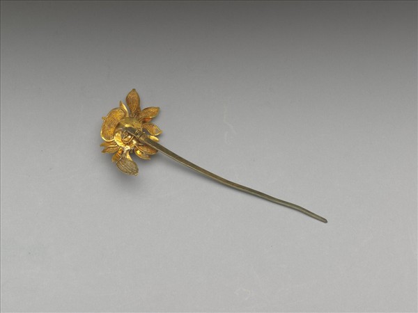 金纍絲蓮花簪