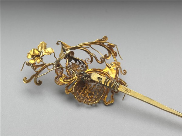 金纍絲葫蘆簪