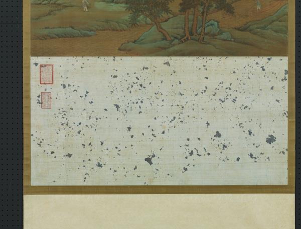 明仇英虎邱圖　軸