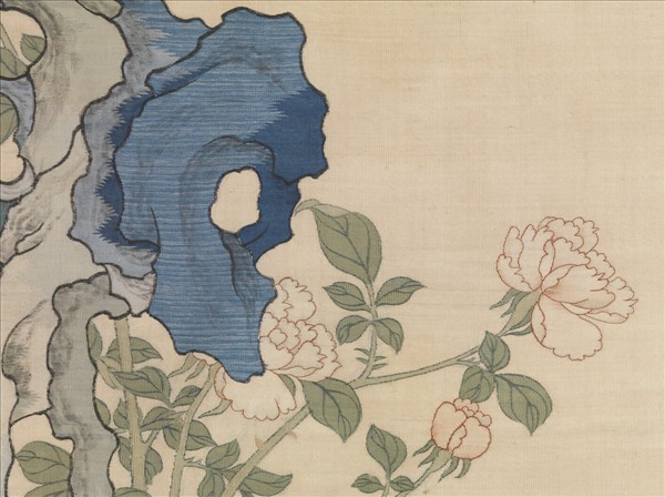 明緙絲花鳥　軸