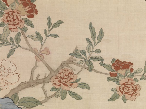 明緙絲花鳥　軸