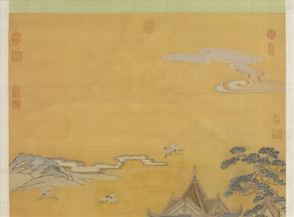 明緙絲海屋添籌　軸