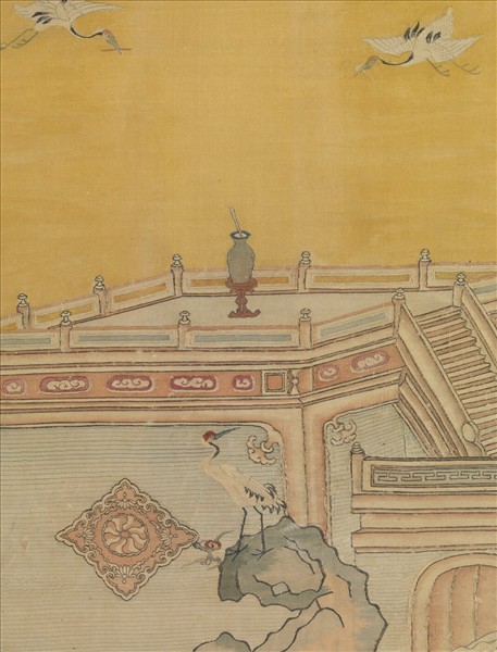 明緙絲海屋添籌　軸