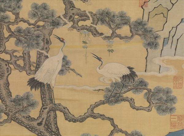 無名氏緙絲仙壺集慶　軸