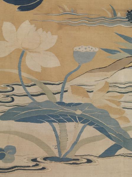 宋緙絲花卉翎毛　軸