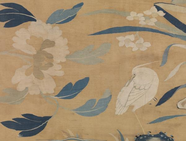 宋緙絲花卉翎毛　軸