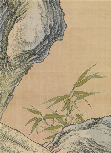 清緙絲群芳祝壽　軸