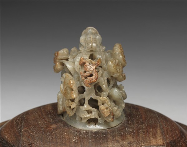 掐絲琺瑯花卉紋三足爐