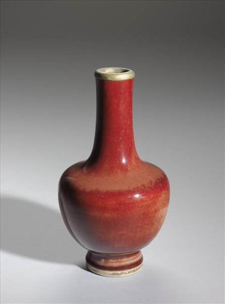 寶石紅釉瓶