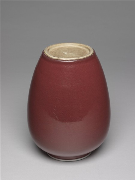 紅釉罐