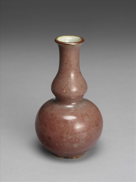 紅釉葫蘆瓶